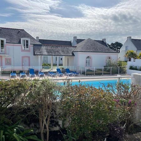 Maison De Vacances De 56 M2 Dans Residence Avec Piscine Chauffee Proche Plages Locmaria Buitenkant foto