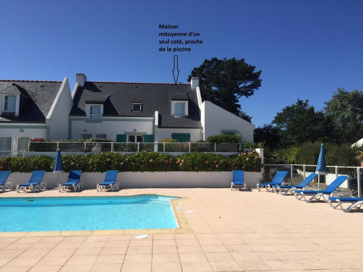 Maison De Vacances De 56 M2 Dans Residence Avec Piscine Chauffee Proche Plages Locmaria Buitenkant foto