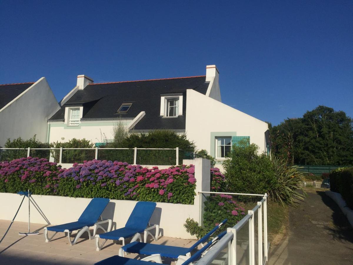 Maison De Vacances De 56 M2 Dans Residence Avec Piscine Chauffee Proche Plages Locmaria Buitenkant foto