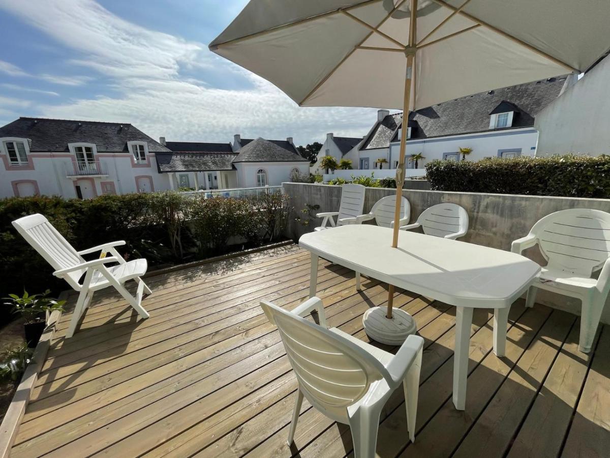 Maison De Vacances De 56 M2 Dans Residence Avec Piscine Chauffee Proche Plages Locmaria Buitenkant foto